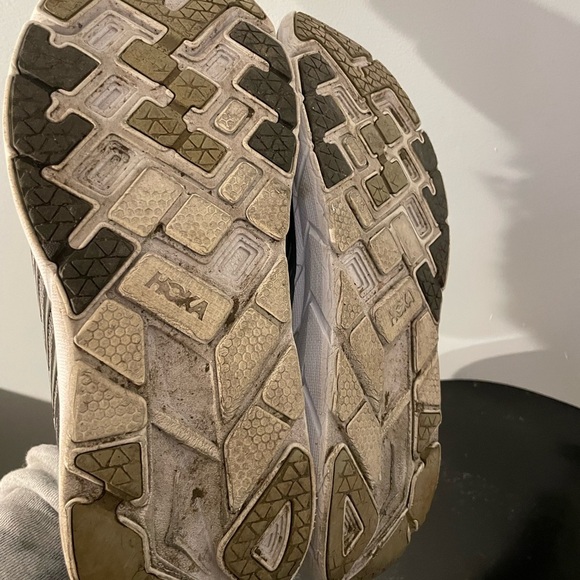 Hoka One One Gray Athletic Shoes men’s size 10.5 - Picture 6 of 6